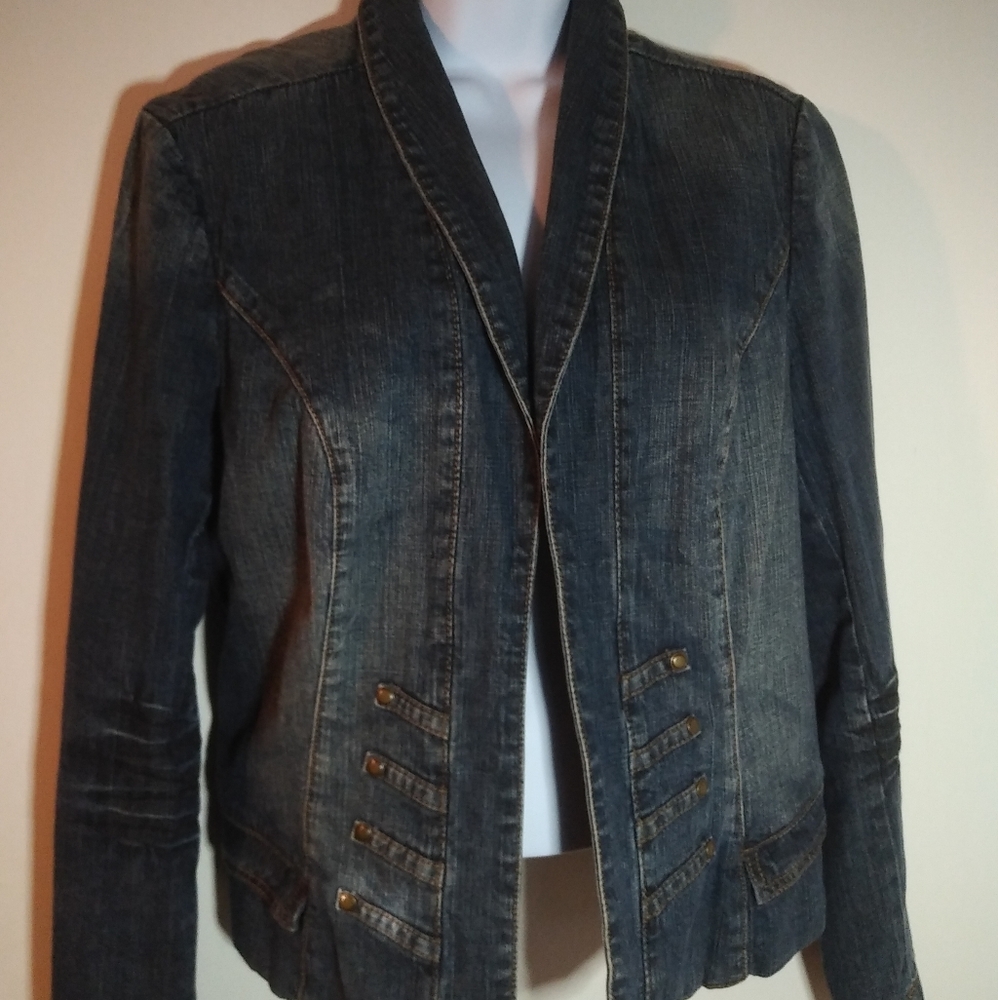 Ana small size L denim blazer/jacket